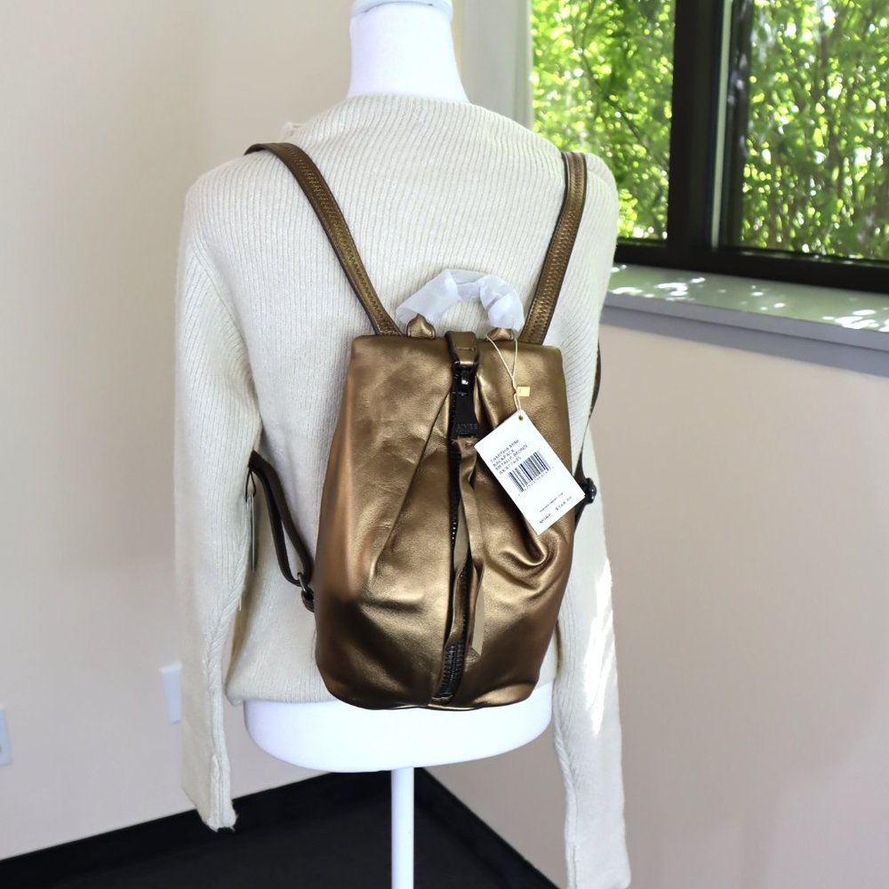 Aimee Kestenberg Tamitha Mini Backpack Metallic Bronze without tags, used once